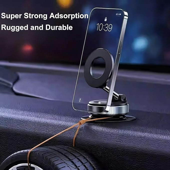 Support de téléphone Ultra magnétique Ventouse pour voiture amélioré renforcé à 360