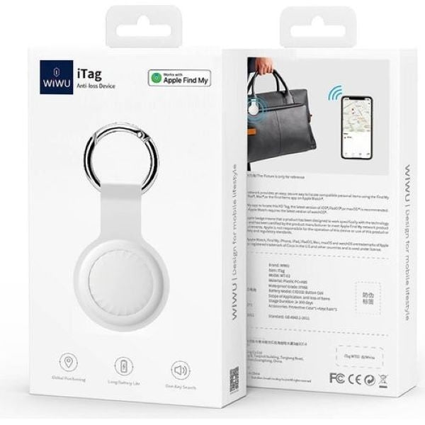 Traceur d'objets WIWU WT02 Compatible avec Apple Find My