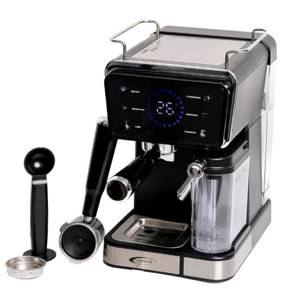 Machine à Café Expresso Florence 5 en 1 HK429 – 1350W, 20 Bars, Latte & Cappuccino